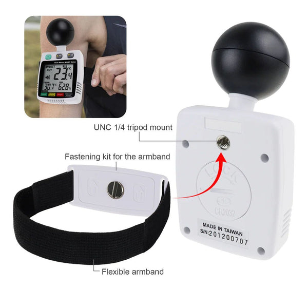 Wearable Heat Stress Meter Arm Band Strap