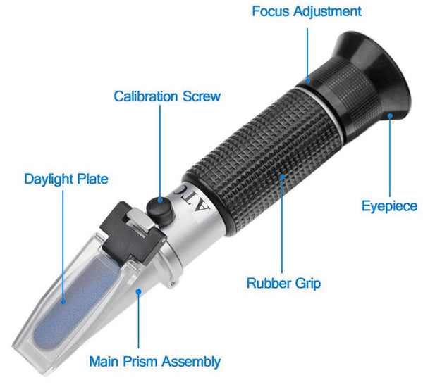 Alcohol Refractometer with ATC - 0-80% | Sper Scientific Direct