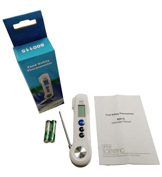 Compact Infrared Food Safety Thermometer | Sper Scientific Direct