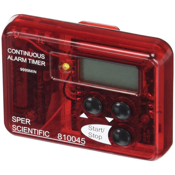 Continuous Alarm Timer | Sper Scientific Direct