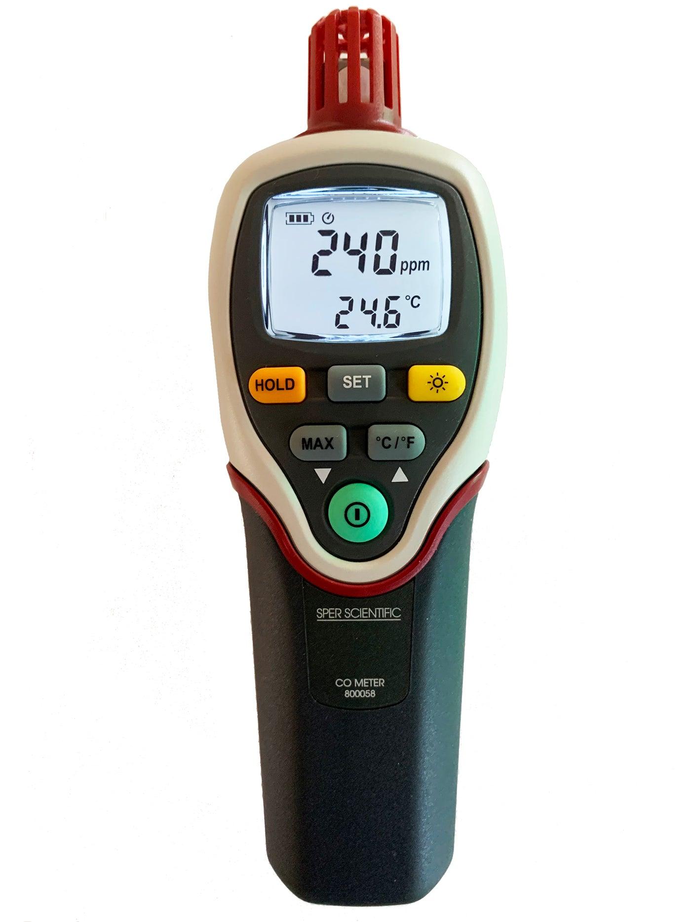 Handheld Carbon Monoxide Meter | Sper Scientific Direct