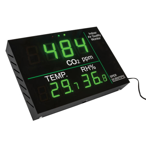 Indoor Air Quality Wall Monitor | Sper Scientific Direct