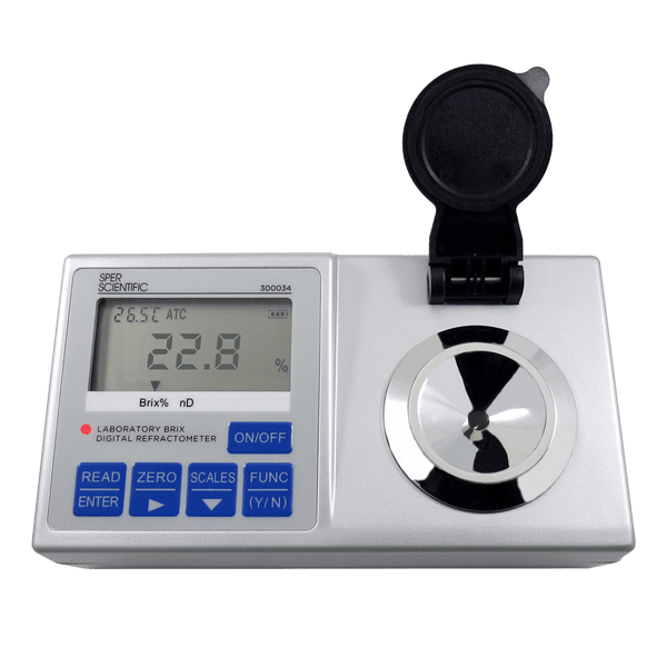 Lab Digital Refractometer - Brix 45 to 88% | Sper Scientific Direct