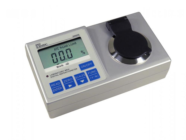 Lab Digital Refractometer - Salinity | Sper Scientific Direct