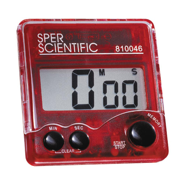 Large Display Bench Timer | Sper Scientific Direct
