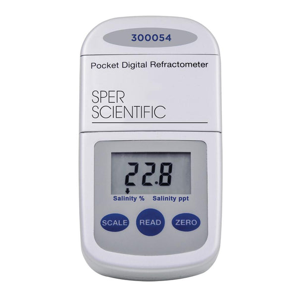 Pocket Digital Refractometer - Salinity | Sper Scientific Direct