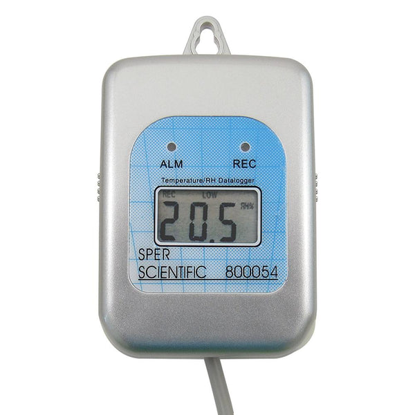 Self-Contained Temperature and Humidity Datalogger with Docking Station | Sper Scientific Direct