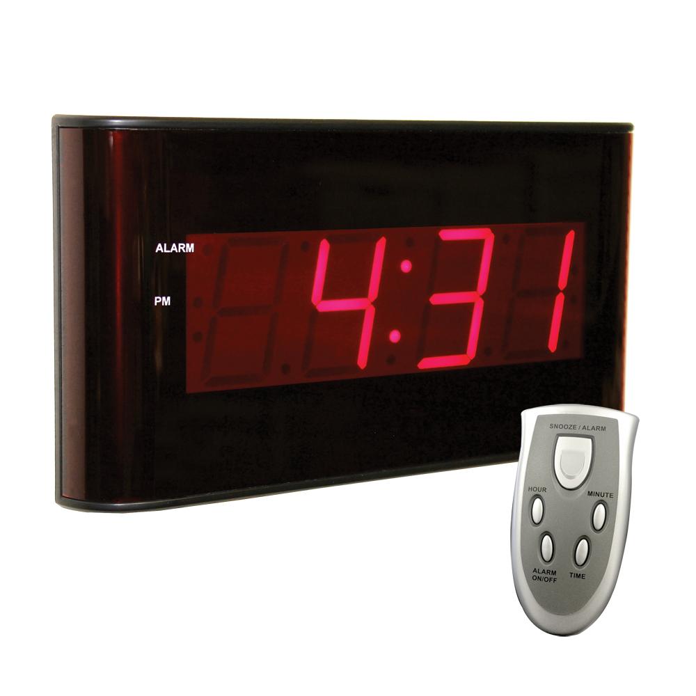 Wall Clock with Large LED Display - Sper Scientific Direct