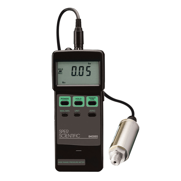 Wide Range Pressure Meter - Sper Scientific Direct